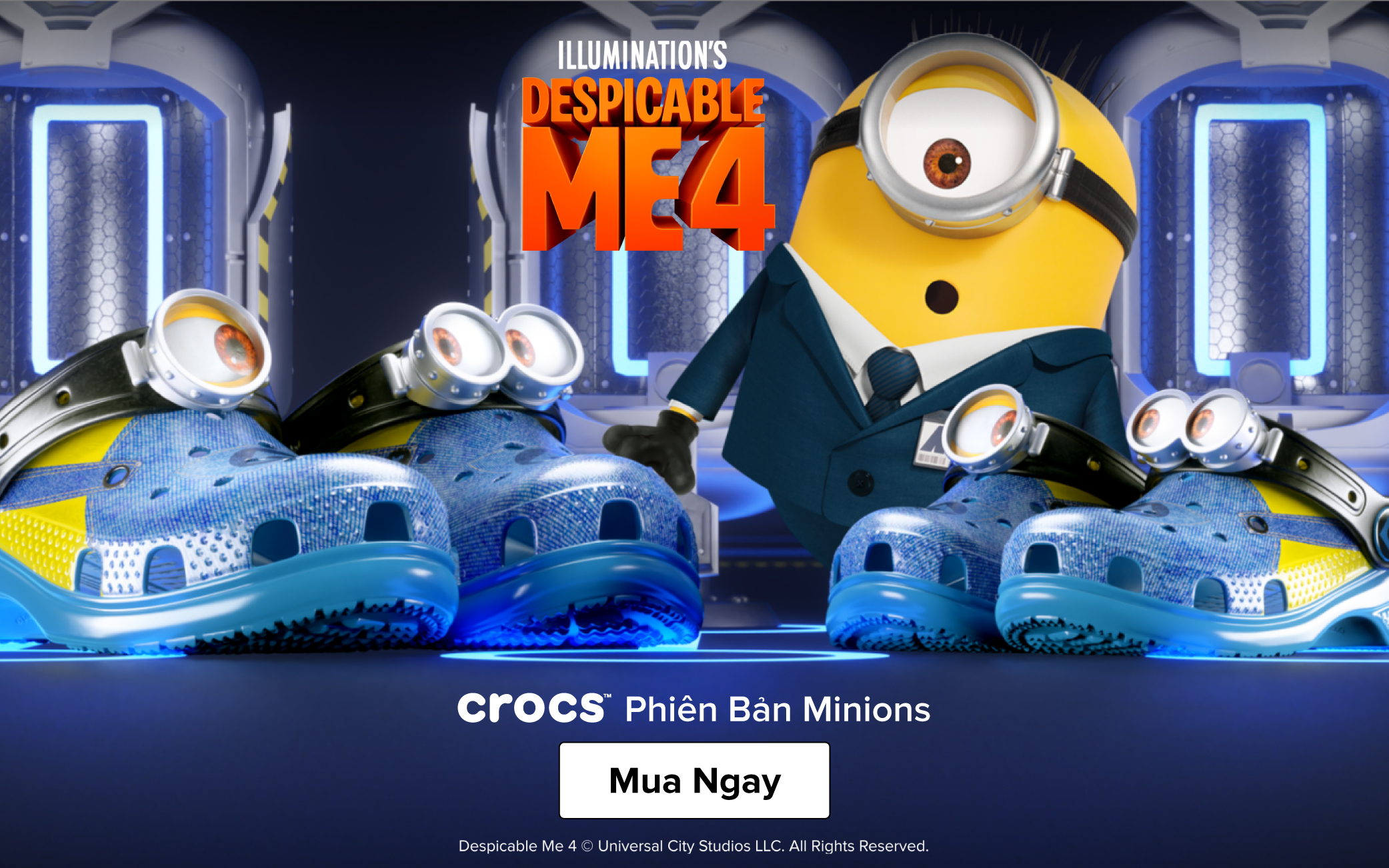 CROCS X MINIONS: BỘ SƯU TẬP KHÔNG THỂ BỎ LỠ!