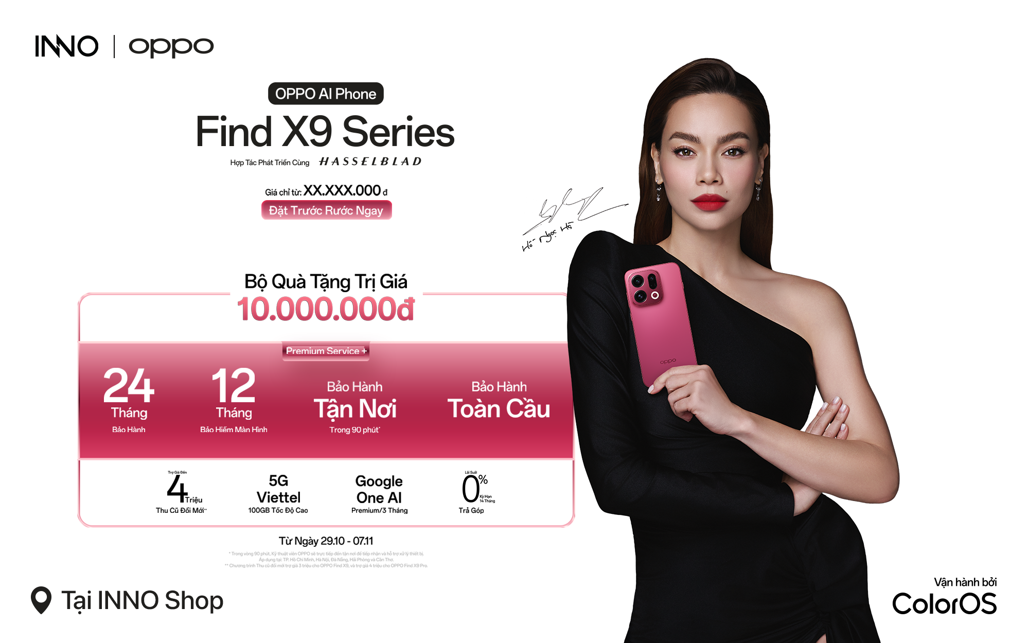 ĐẶT GẠCH OPPO FIND X9 SERIES