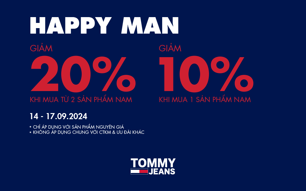 TOMMY HILFIGER - HAPPY MAN!