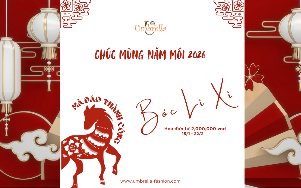 UMBRELLA | BỐC LÌ XÌ MAY MẮN