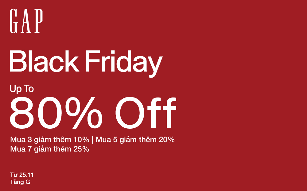 GAP BLACK FRIDAY | SALE UP TO 80% SHOP MORE SAVE MORE