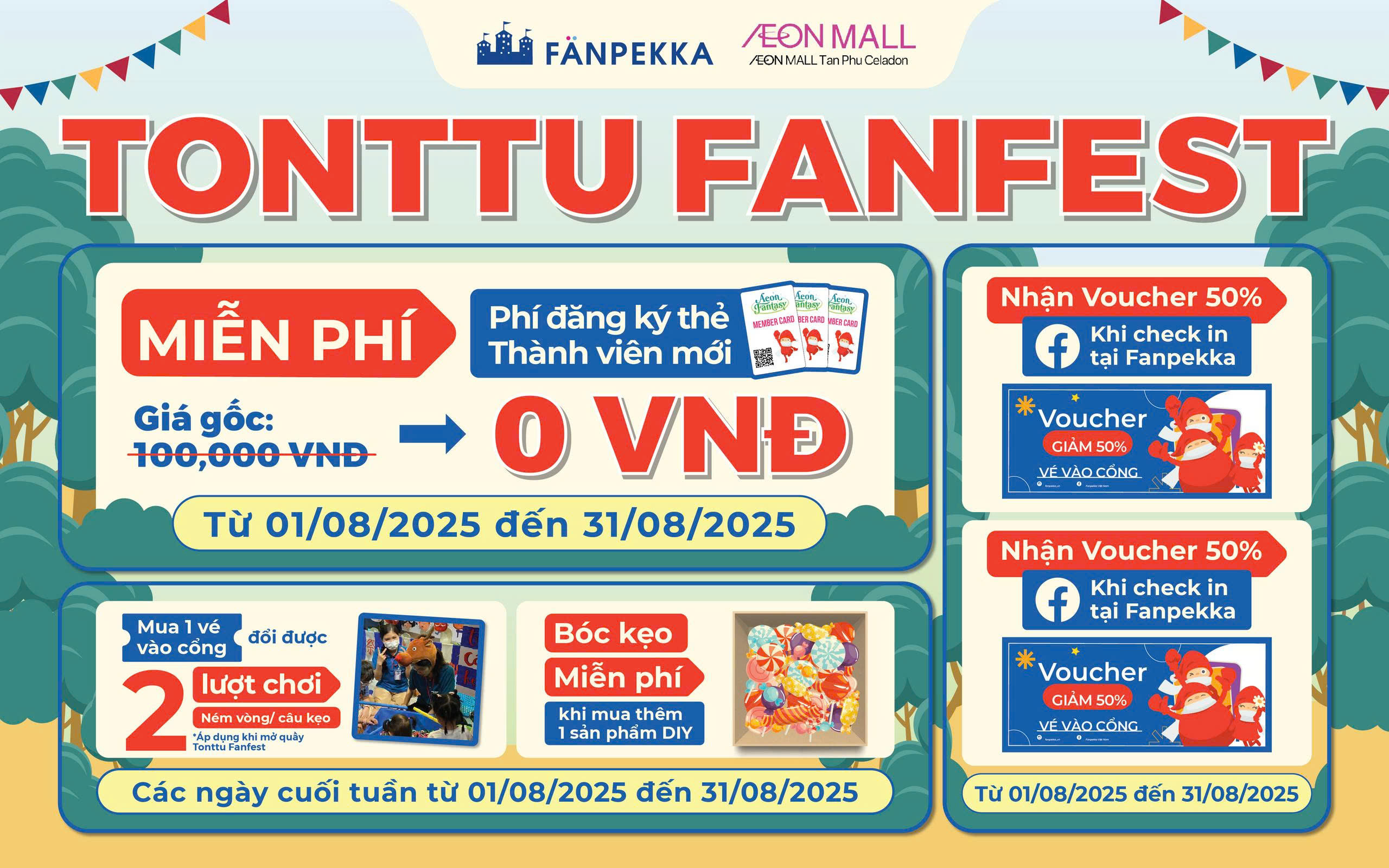 TONTTU FANFEST – LỄ HỘI VUI CHƠI VÀ ƯU ĐÃI CỰC ĐÃ