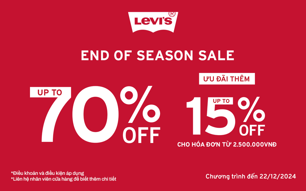 BIGGEST LEVI’S END OF SEASON SALE ALERT - UP TO 70%