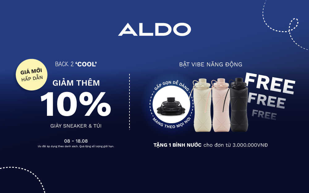 ALDO | DEAL HOT ĐẾN TRƯỜNG COOL