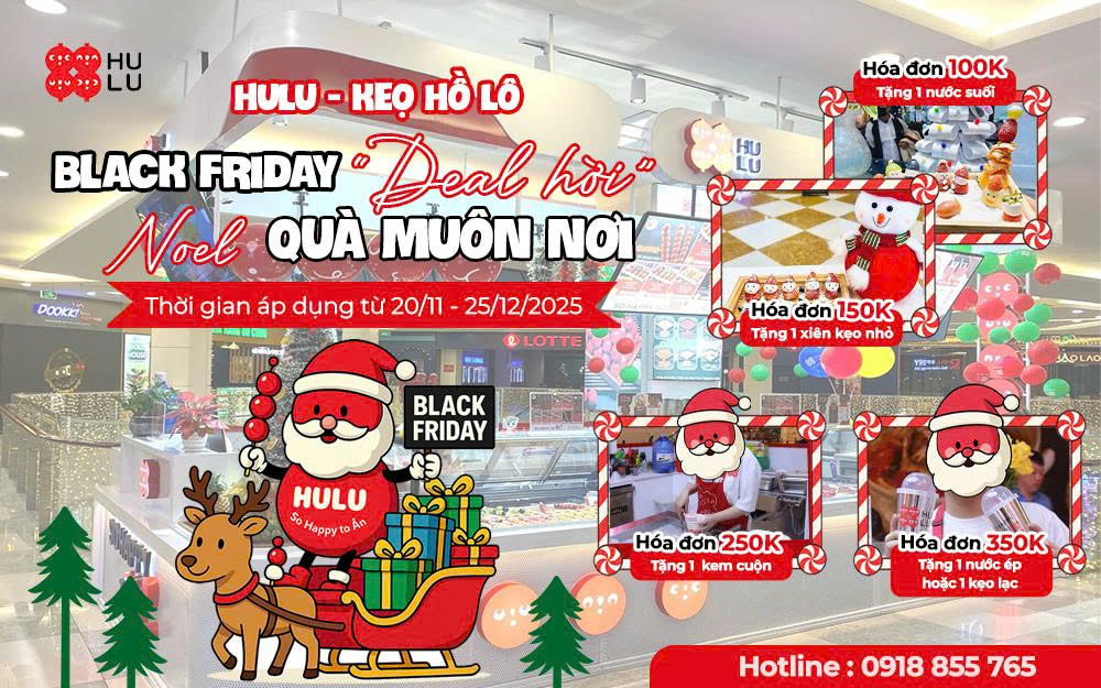 HULU – KẸO HỒ LÔ TƯNG BỪNG MÙA LỄ HỘI!
