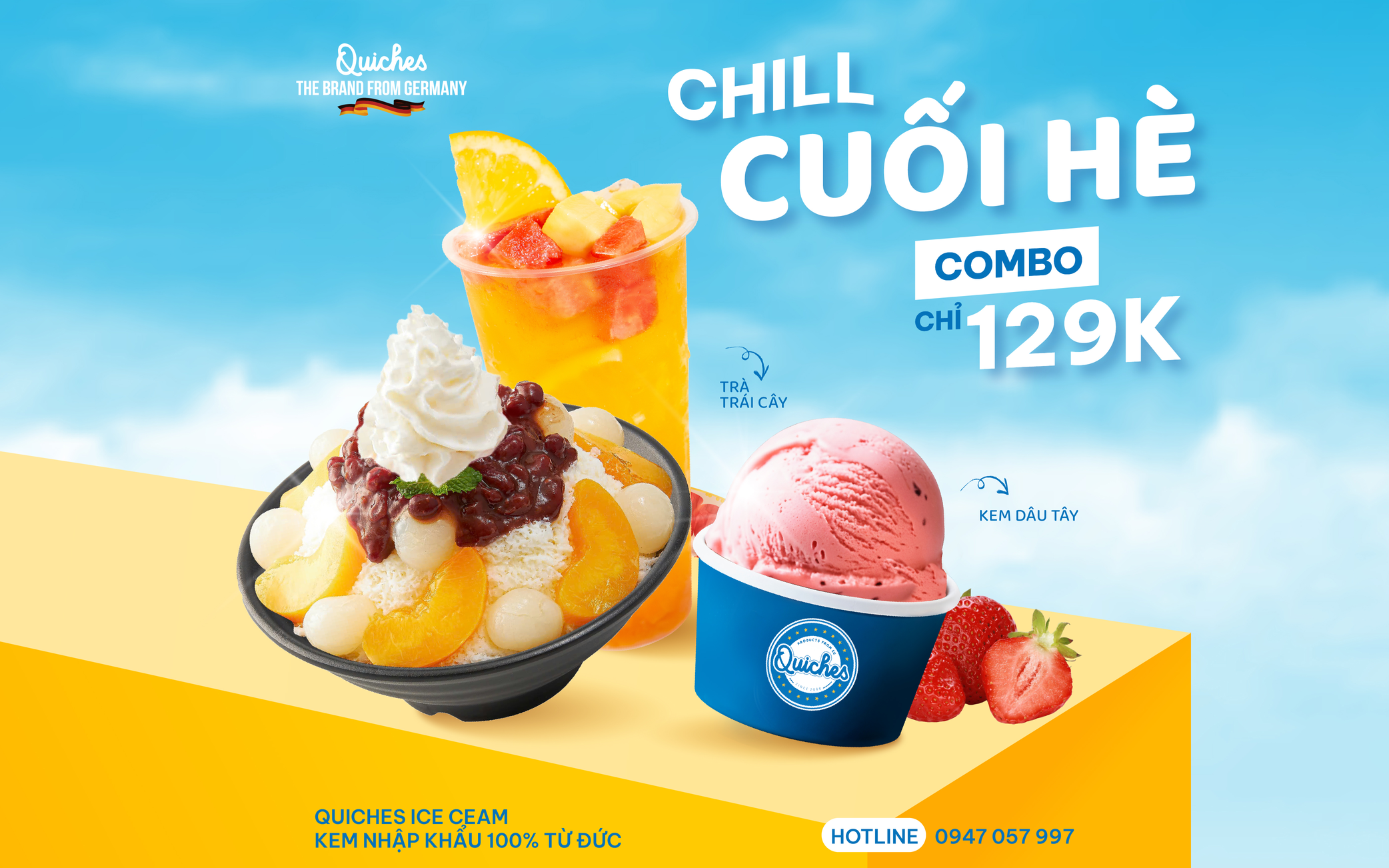 CHILL HÈ CUỐI THÁNG – COMBO CHỈ 129K!