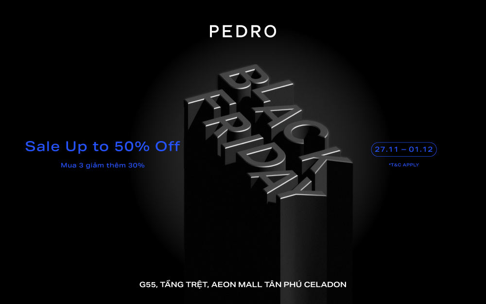 PEDRO BLACK FRIDAY