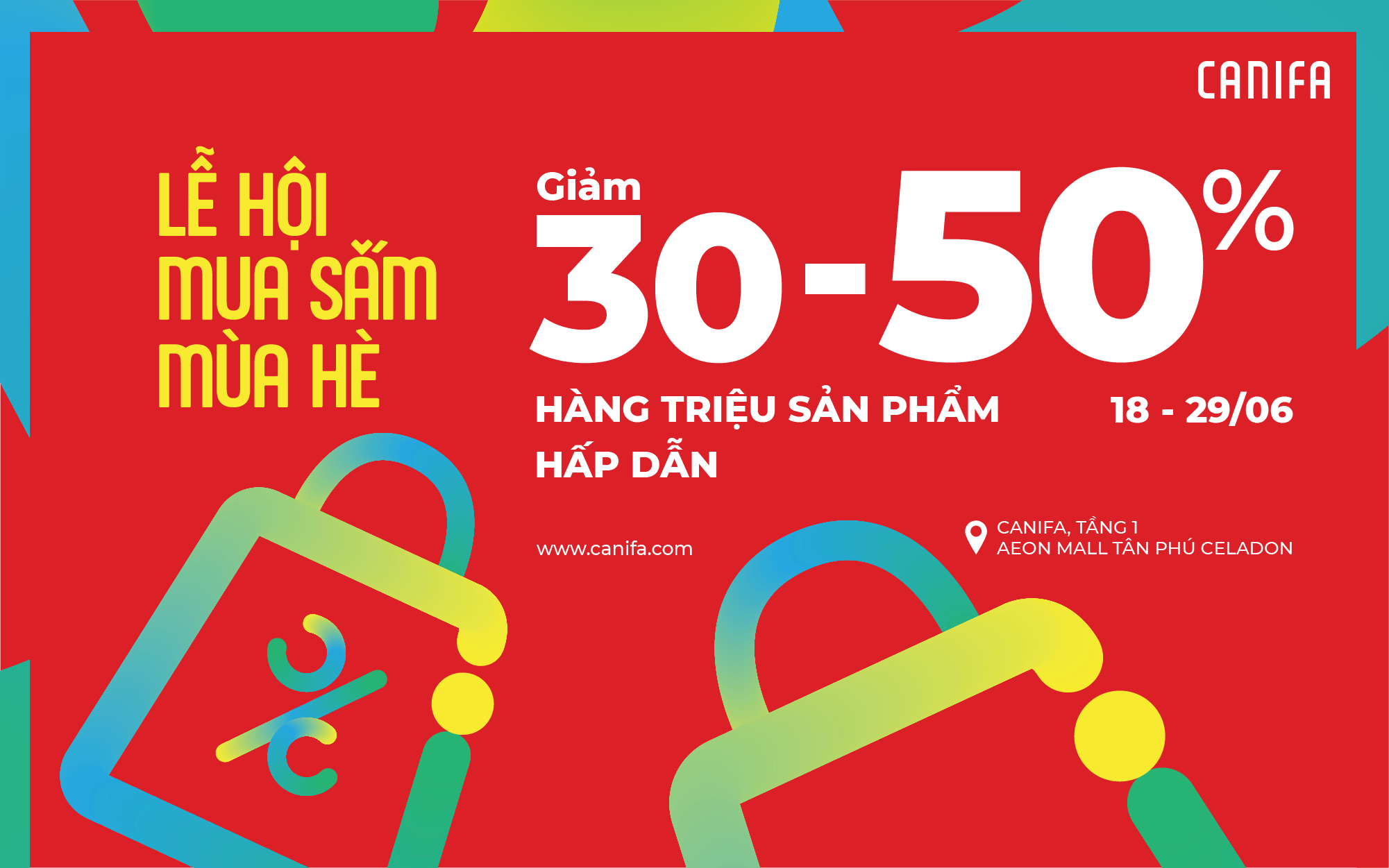 CANIFA SHOPPING DAY - LỄ HỘI MUA SẮM MÙA HÈ LỚN NHẤT NĂM ĐÃ KHỞI ĐỘNG