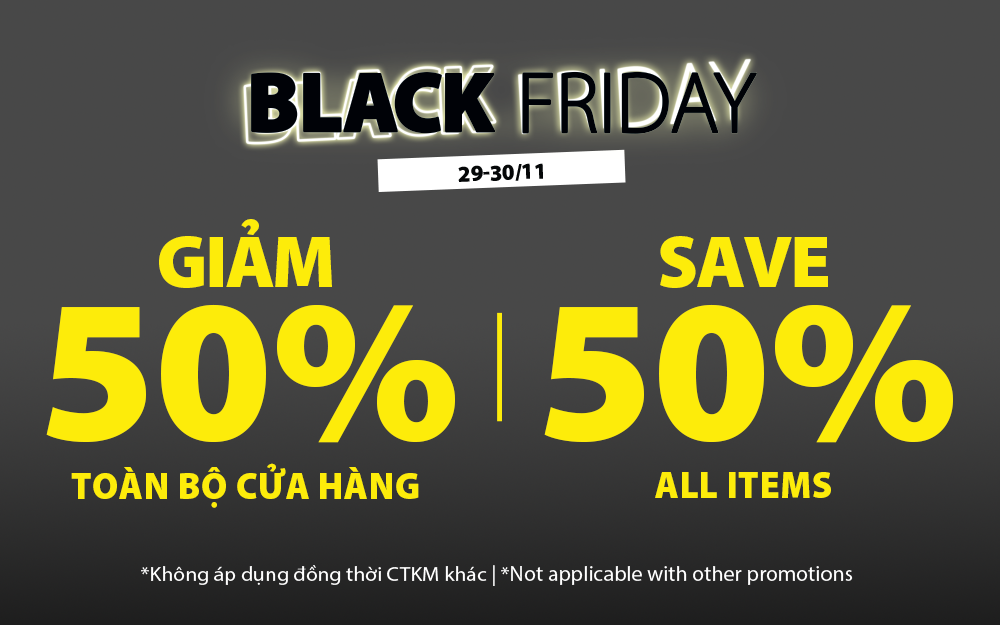 BLACK FRIDAY 🔥 JYSK TUNG SIÊU ƯU ĐÃI 50% TOÀN BỘ CỬA HÀNG