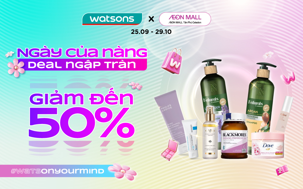WASTON | NGÀY CỦA NÀNG - DEAL NGẬP TRÀN