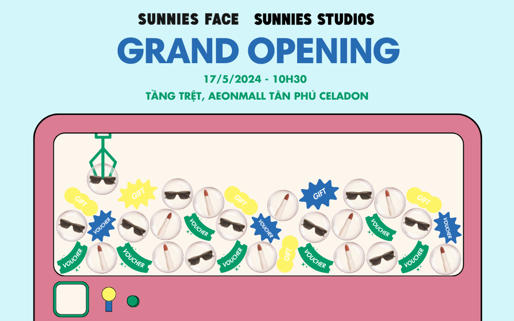 GRAND OPENING SUNNIES STUDIOS & SUNNIES FACE