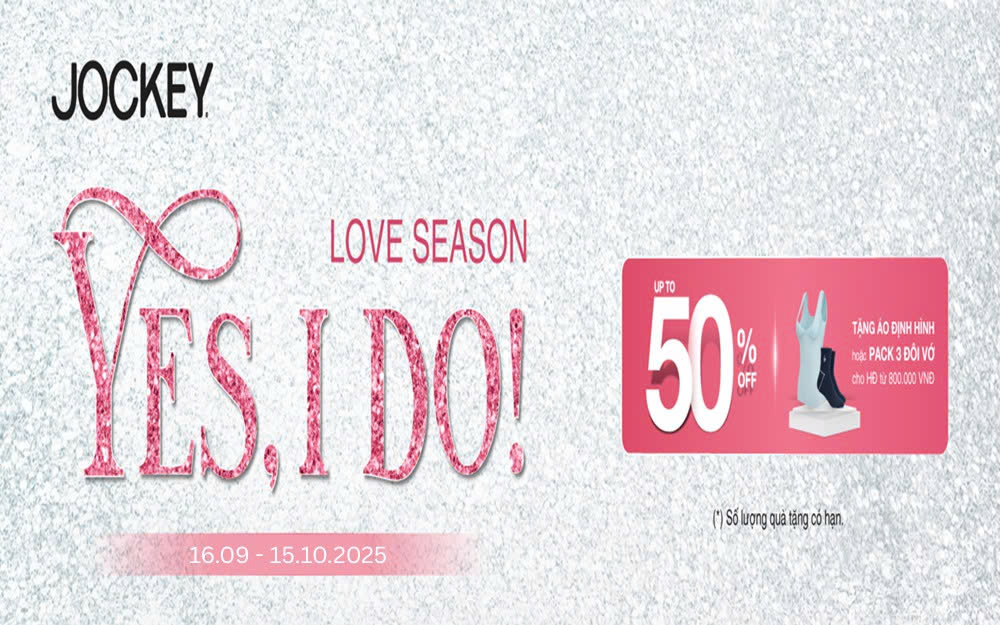 JOCKEY | TRỌN VẸN "MÙA CƯỚI" -  LOVE SEASON: "YES I DO''