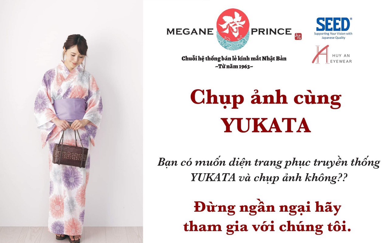 CHỤP ẢNH CÙNG YUKATA TẠI MEGANE PRINCE