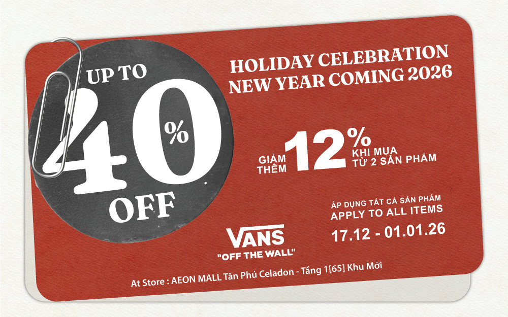 VANS HOLIDAY CELEBRATION – NEW YEAR COMING 2026