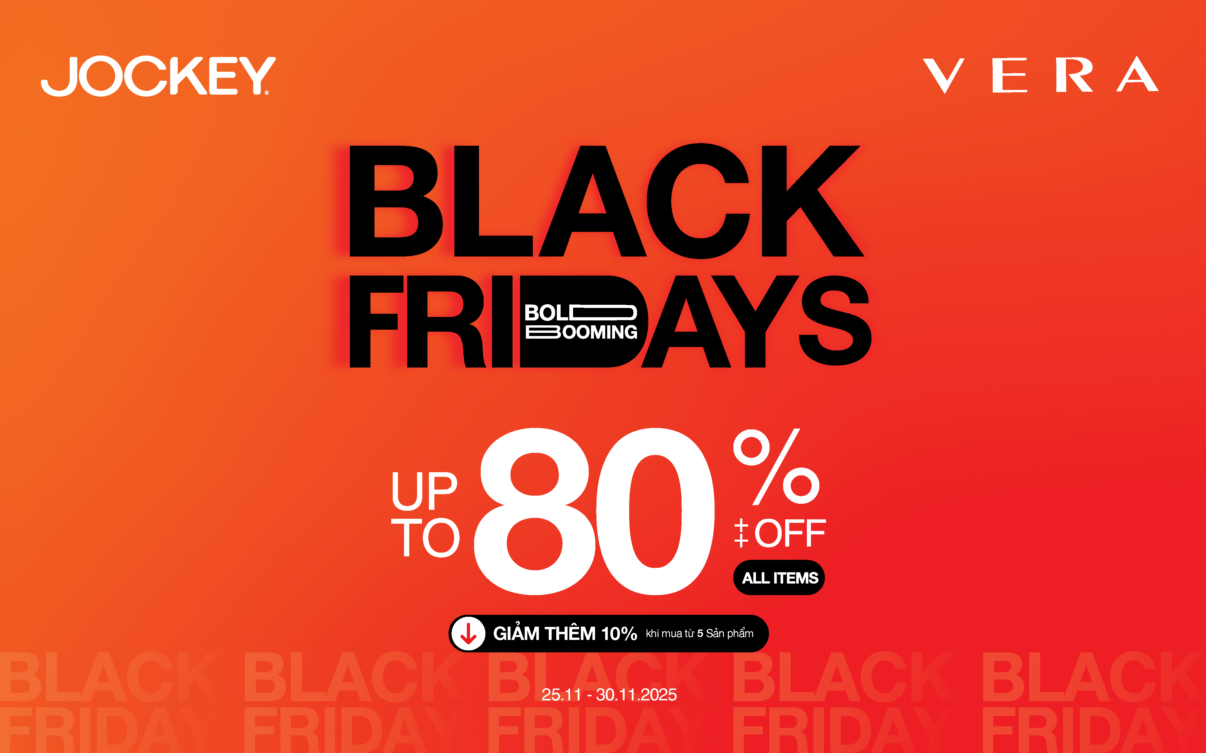 “ĐỊA CHẤN” BLACK FRIDAY! THẢ PHANH SẮM VỚI BÃO SALE LỚN NHẤT NĂM!