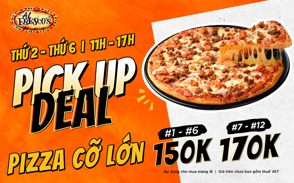 PICKUP DEAL – MANG VỀ TIẾT KIỆM, NGON KHÓ CƯỠNG