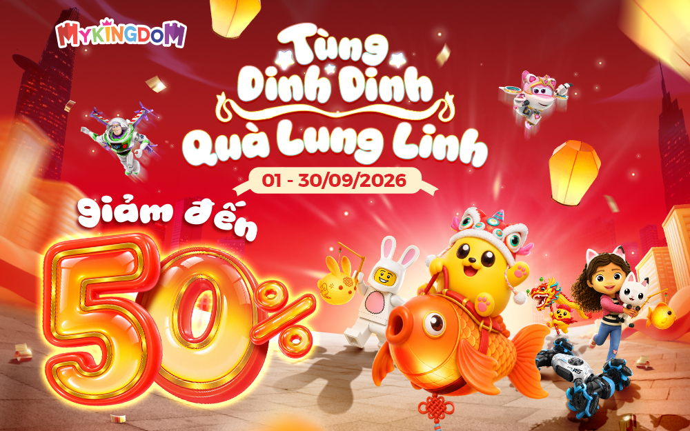 TÙNG DINH DINH – QUÀ LUNG LINH CÙNG MYKINGDOM