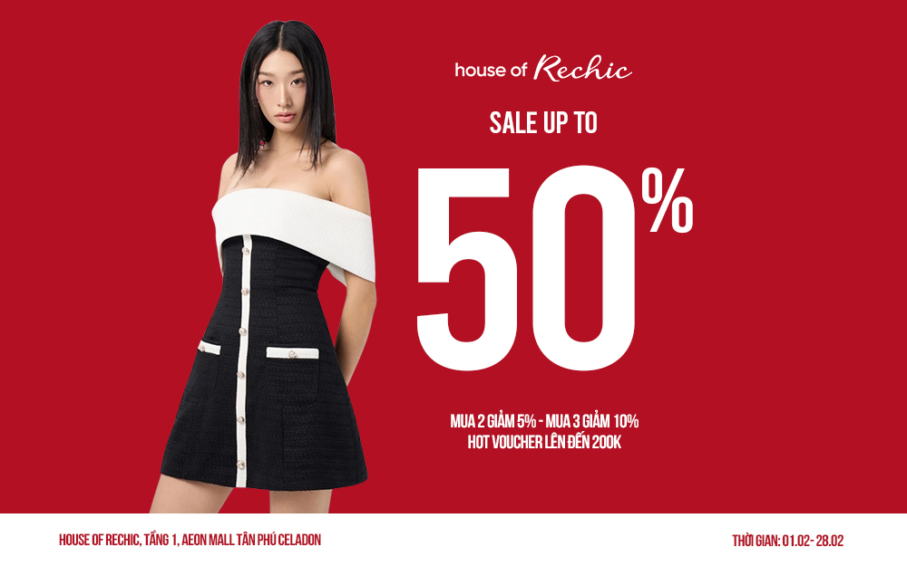 SALE UP TO 50% SELECTED ITEMS