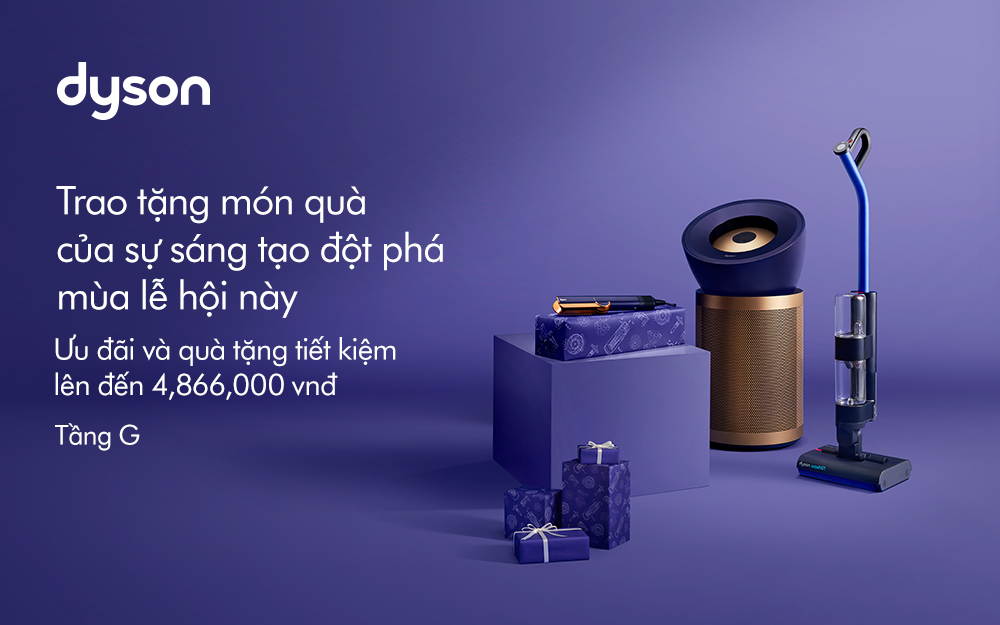 QUÀ TẶNG GIÁNG SINH ĐÁNG YÊU TỪ DYSON