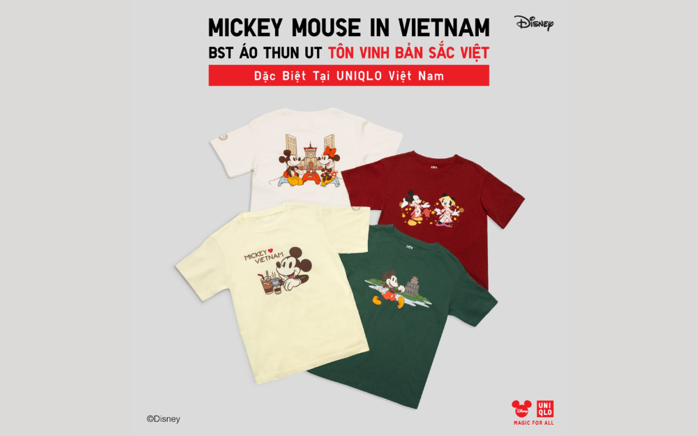SẮP RA MẮT TỪ 23.05 - BỘ SƯU TẬP UT MICKEY MOUSE IN VIETNAM