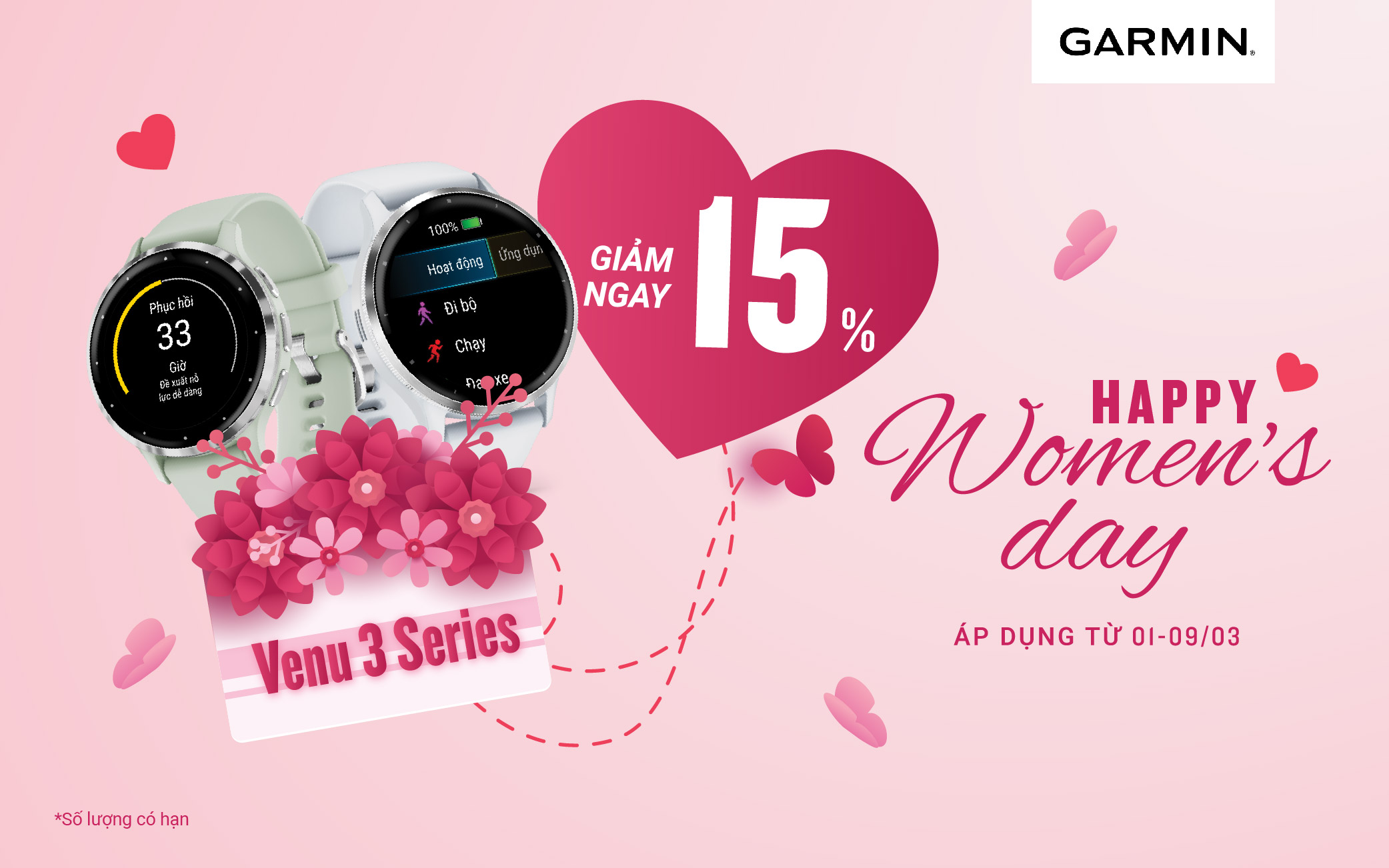 HAPPY WOMEN'S DAY - TẶNG NÀNG SỨC KHỎE TRAO NÀNG YÊU THƯƠNG