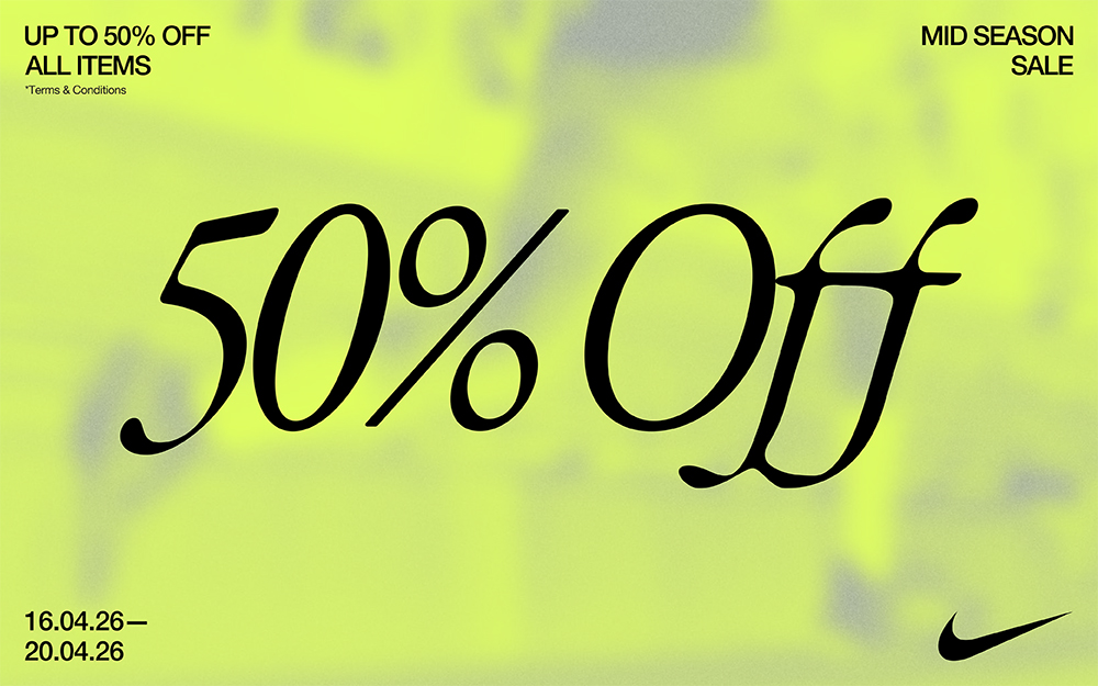 NIKE MID SEASON SALE | ƯU ĐÃI LÊN ĐẾN 50% TOÀN BỘ SẢN PHẨM