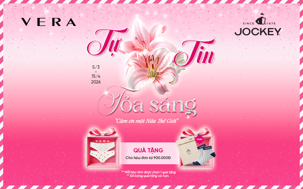 VERA - JOCKEY |  NGÀN QUÀ “SHE” MÊ - YÊU CHIỀU HƯƠNG SẮC, TỰ TIN TỎA SÁNG!
