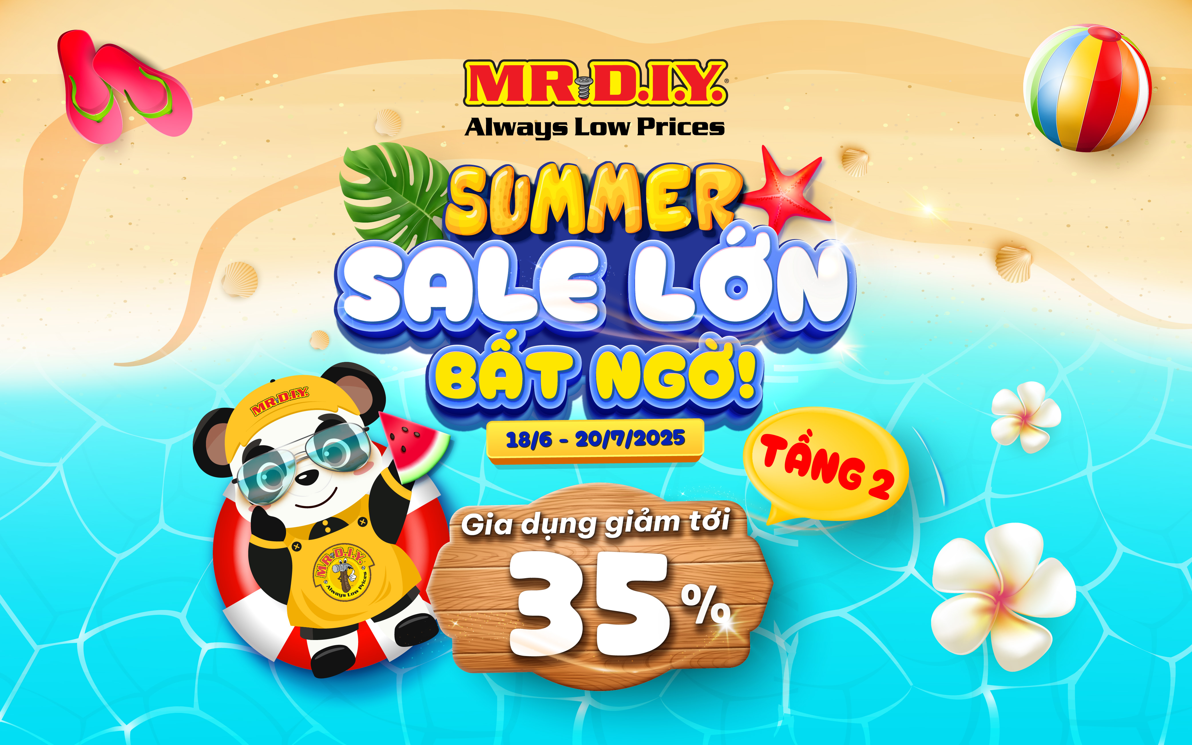 HÈ TỚI - SĂN DEAL CỰC PHÊ CÙNG MR.DIY