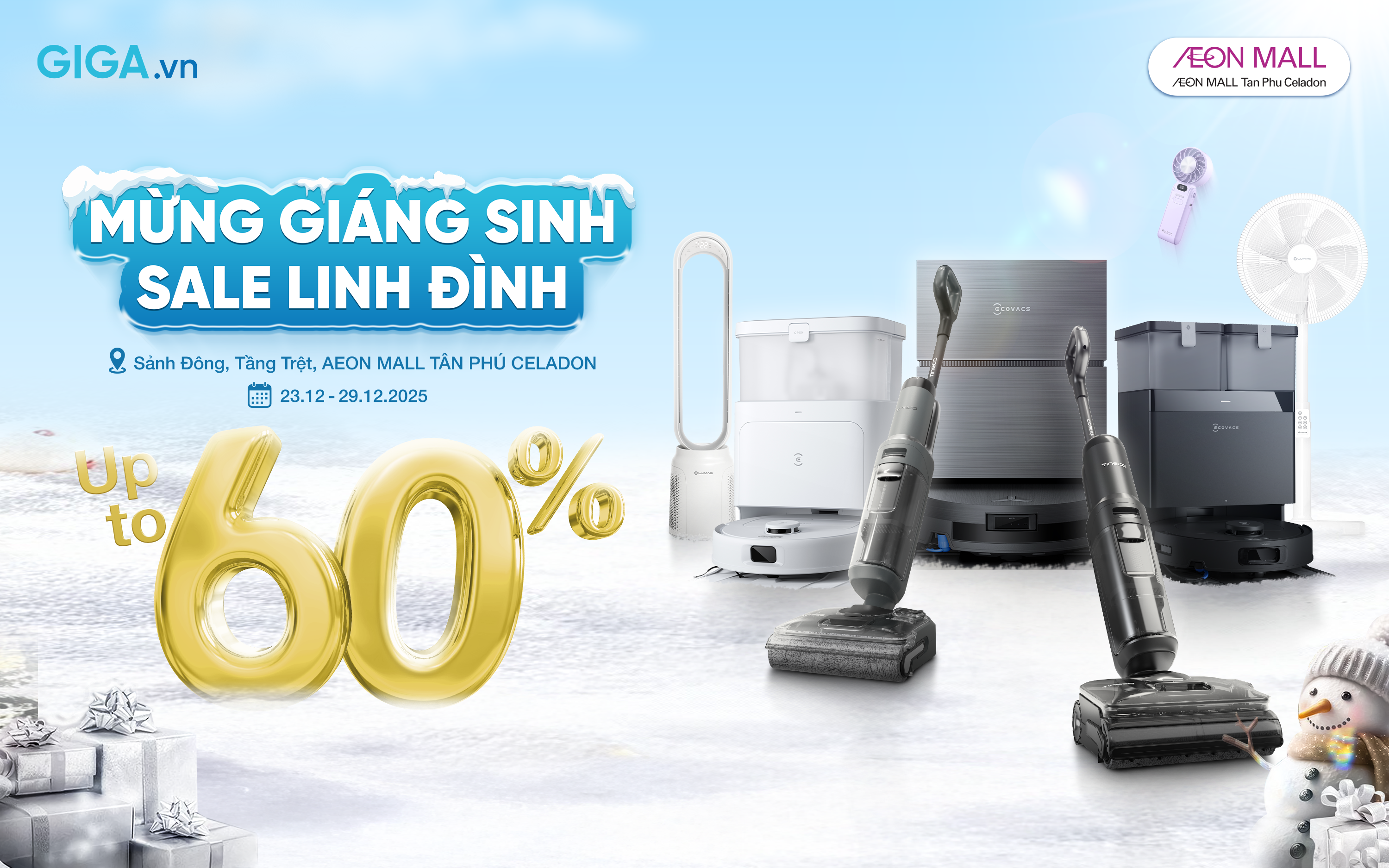 GIÁNG SINH LINH ĐÌNH, SẮM GÌ CŨNG RẺ