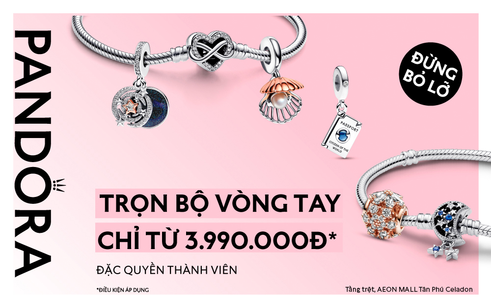 [TRANG SỨC PANDORA] ƯU ĐÃI ĐỘC QUYỀN - TRI ÂN THÀNH VIÊN