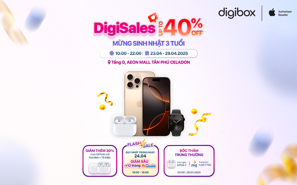 SIÊU ƯU ĐÃI SINH NHẬT CHỈ CÓ TẠI DIGIBOX – AEON MALL TÂN PHÚ CELADON!