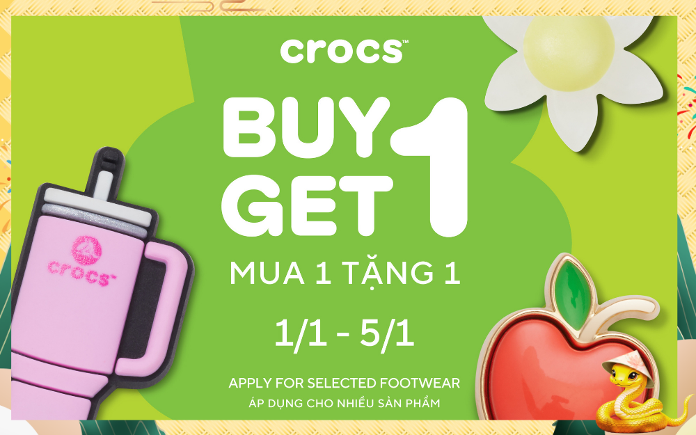 XỎ CROCS ĐÓN DEAL 1+1