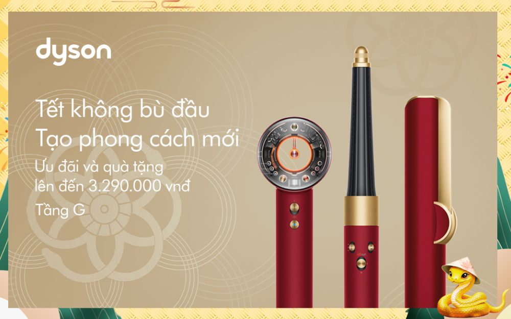 TẾT KHÔNG BÙ ĐẦU, TẠO PHONG CÁCH MỚI - NHẬN ƯU ĐÃI VÀ QUÀ TẶNG LÊN ĐẾN 3.290.000VND