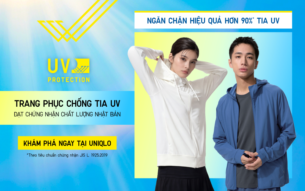 KHÁM PHÁ DÒNG SẢN PHẨM CHỐNG TIA UV TỪ UNIQLO