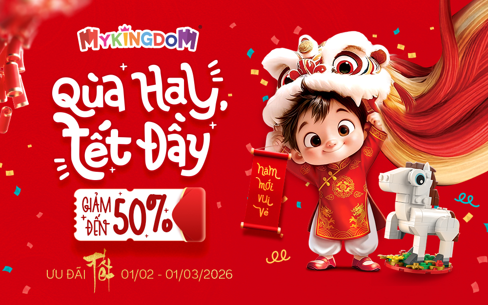 MY KINGDOM | QUÀ HAY TẾT ĐẦY - ƯU ĐÃI ĐẾN 50%