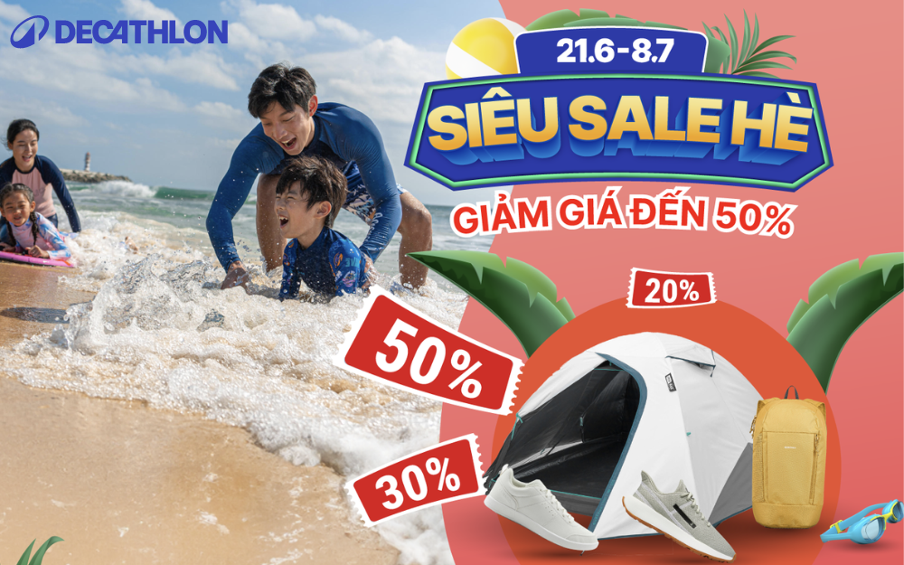 SIÊU SALE HÈ VỀ, DEAL KHỎI PHẢI CHÊ!