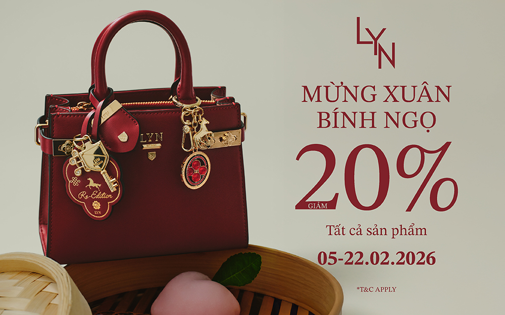LYN | TƯNG BỪNG SẮM TẾT - GIẢM NGAY 20%