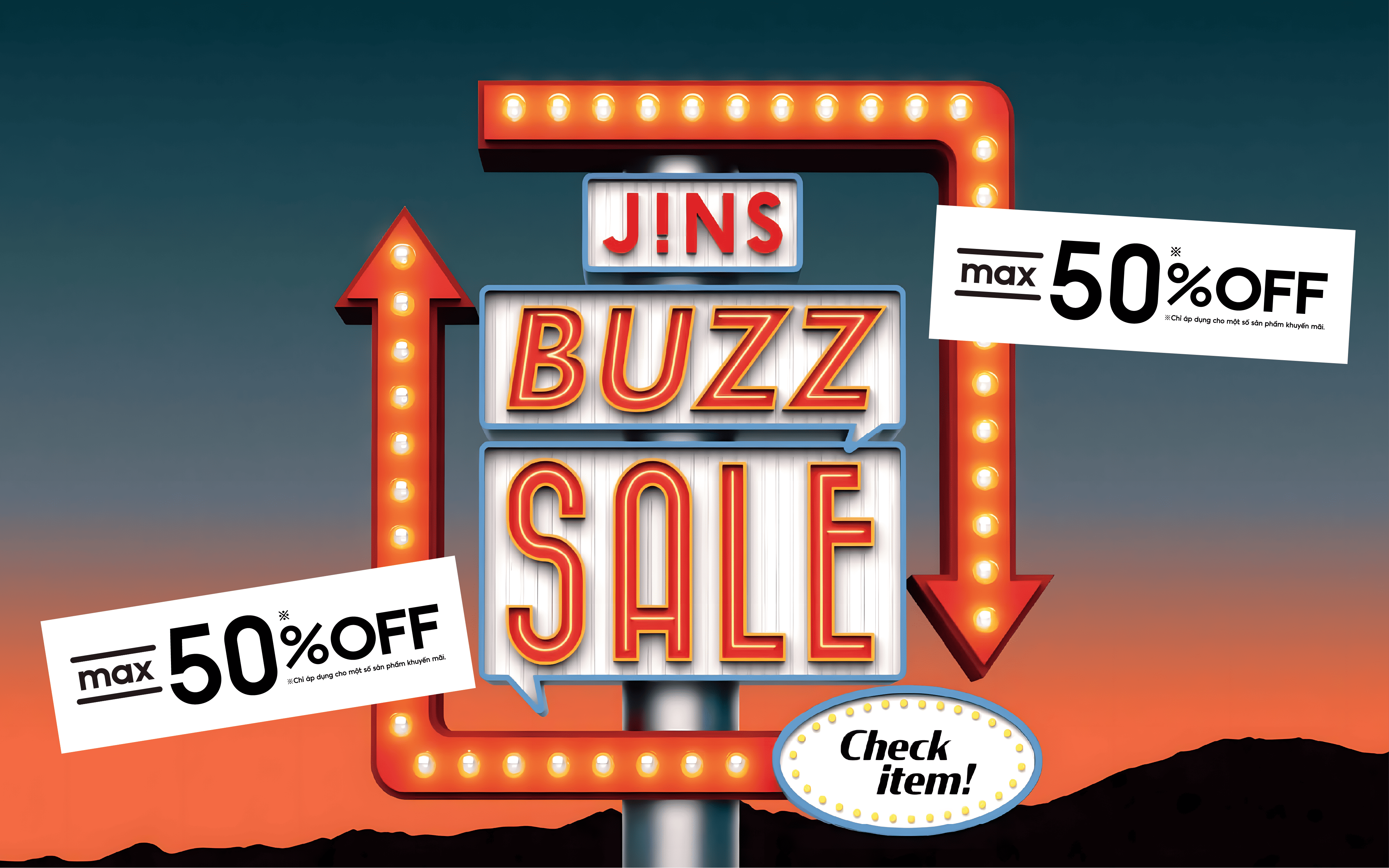 JINS | SUMMER SALE,  ƯU ĐÃI ĐẾN 50%
