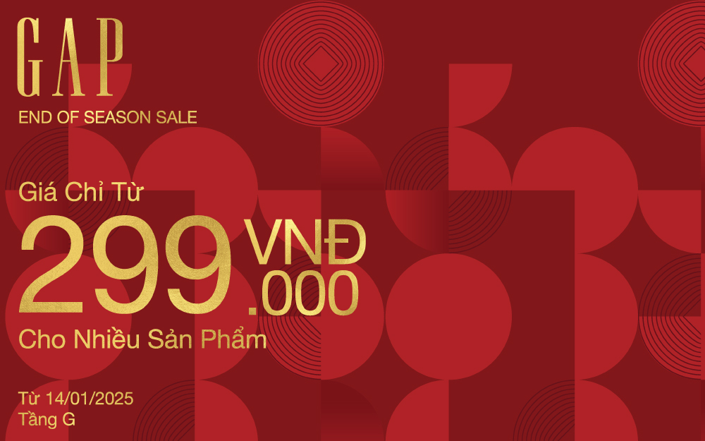 END OF SEASON SALE - ƯU ĐÃI ĐÓN NĂM MỚI, GIÁ CHỈ TỪ 299K