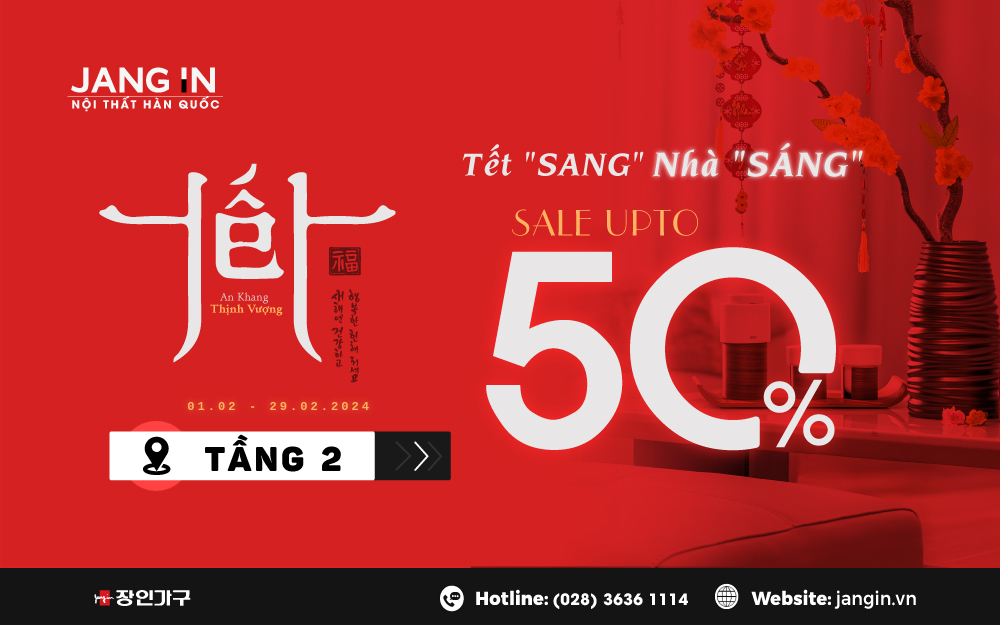 NHÀ SÁNG ĐÓN TẾT SANG