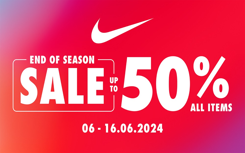 NIKE GIẢM GIÁ CUỐI MÙA LÊN TỚI 50% TẤT CẢ SẢN PHẨM