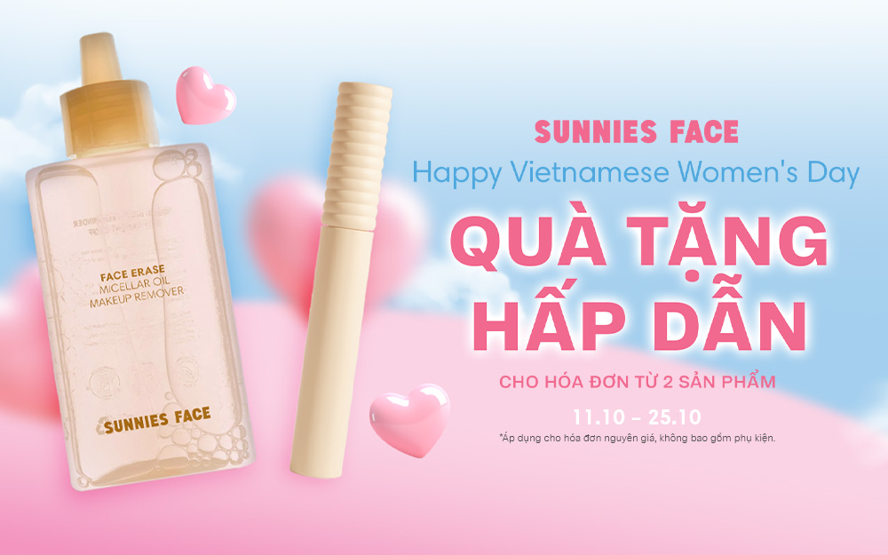 SUNNIES FACE | HAPPY VIETNAMESE WOMEN’S DAY