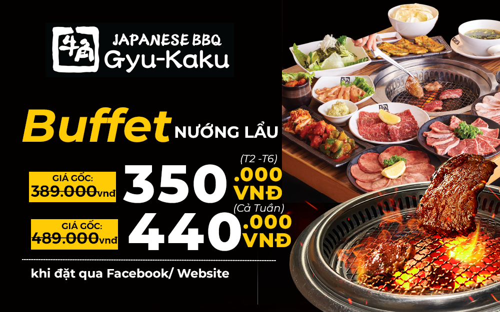 DEAL MỚI DEAL HỜI - BUFFET SIÊU CHẤT - ƯU ĐÃI NGÂY NGẤT