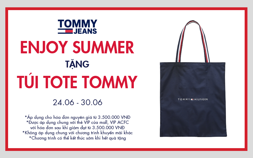 TOMMY HILFIGER | ENJOY SUMMER - TẶNG TÚI TOTE TOMMY CAO CẤP