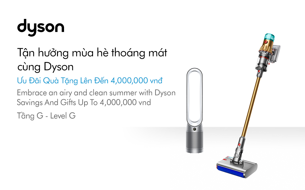 Tận hưởng mùa hè thoáng mát cùng Dyson với ưu đãi quà tặng tới 4,000,000 VNĐ