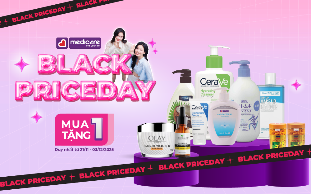 BLACK PRICEDAY ĐỔ BỘ - RẦM RỘ ƯU ĐÃI MUA 2 TÍNH 1