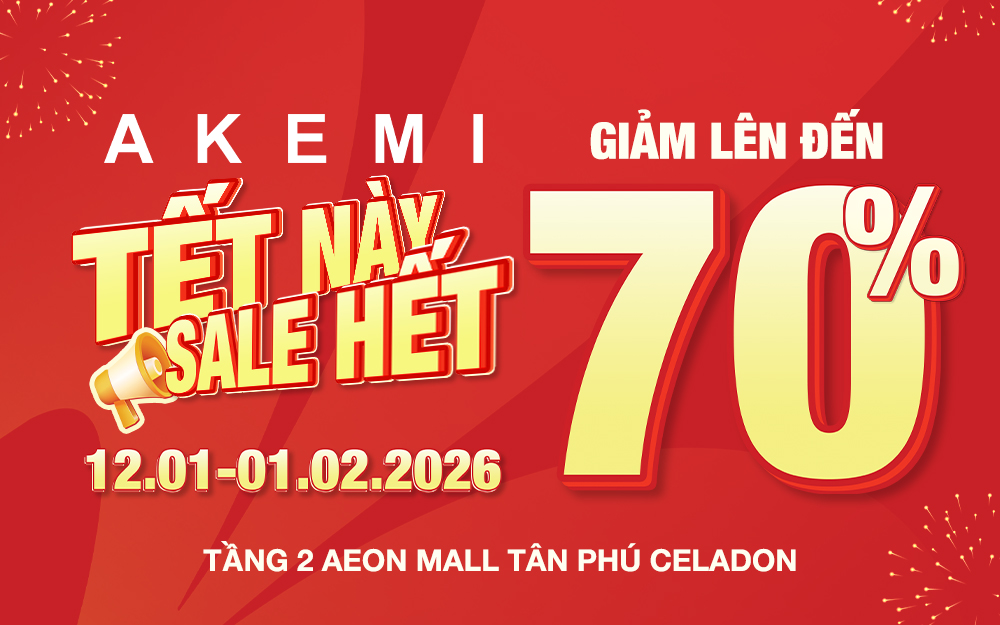 AKEMI | TẾT NÀY SALE HẾT