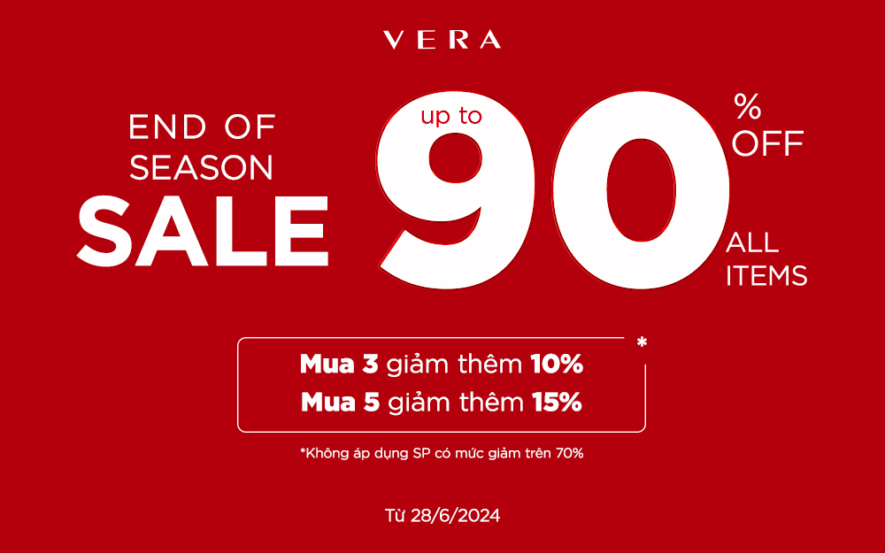 END OF SEASON SALE | SĂN LIỀN TAY DEAL KHỦNG GIẢM ĐẾN 90%