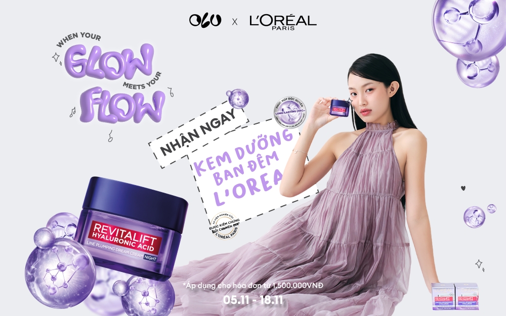 OLV X L’ORÉAL – QUÀ XINH CHO NÀNG THÊM RẠNG RỠ