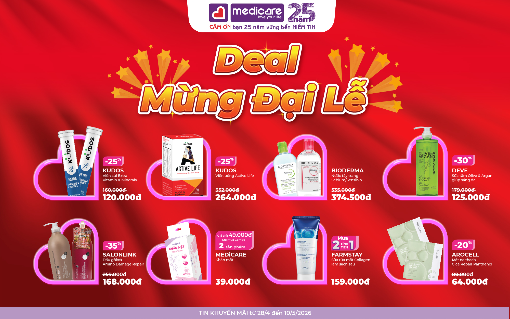 MEDICARE - DEAL MỪNG ĐẠI LỄ